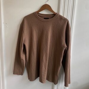 PacSun Tan Knit Sweater Size L